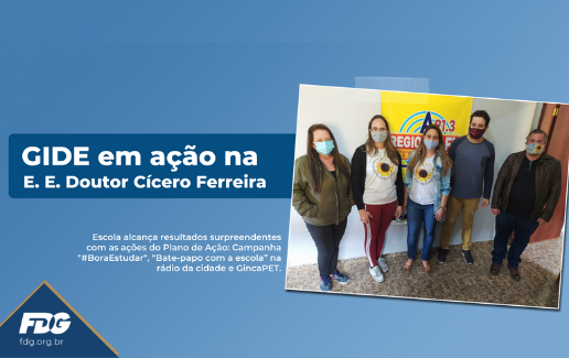 Read more about the article GIDE em ação na E. E. Doutor Cícero Ferreira