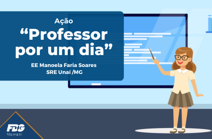 Read more about the article Ação “Professor por um dia”