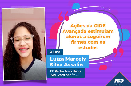 Read more about the article Depoimento – Aluna Luiza Marcely Silva Assalin