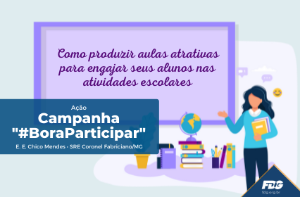 Read more about the article Campanha “#BoraParticipar”
