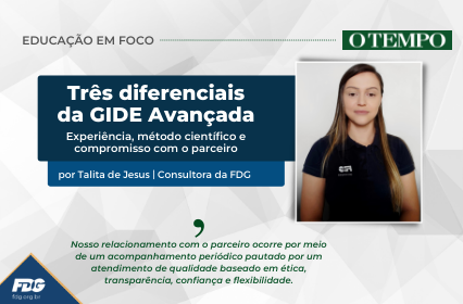 Read more about the article Três diferenciais da GIDE Avançada