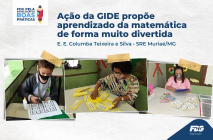 Read more about the article Ação da GIDE propõe aprendizado da matemática de forma muito divertida