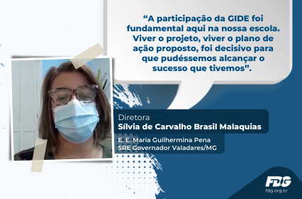 Leia mais sobre o artigo Depoimento Diretora Sílvia de Carvalho Brasil Malaquias