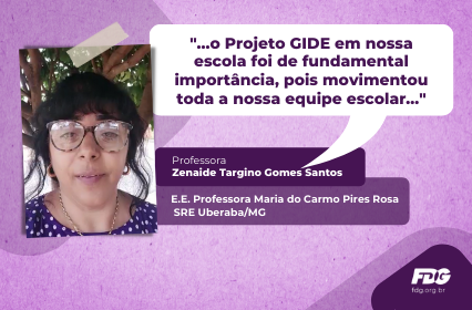 Leia mais sobre o artigo Depoimento – Professora Zenaide Targino Gomes Santos