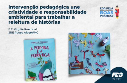 Leia mais sobre o artigo Intervenção pedagógica une criatividade e responsabilidade ambiental para trabalhar a releitura de histórias