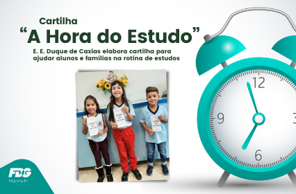 Read more about the article Cartilha “A Hora do Estudo”