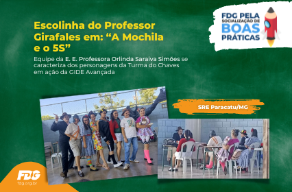 Read more about the article Escolinha do Professor Girafales em: “A Mochila e o 5S”