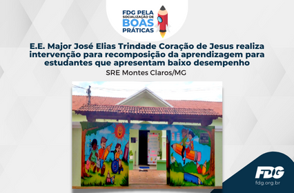 Read more about the article E.E. Major José Elias Trindade Coração de Jesus realiza intervenção para recomposição da aprendizagem para estudantes que apresentam baixo desempenho